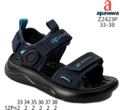 Босоніжки дитячі Apawwa Z2423P navy-blue 33-38