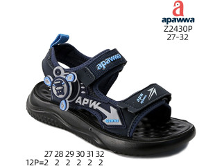 Босоніжки дитячі Apawwa Z2430P navy-blue 27-32