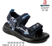 Детские босоножки Apawwa Z2431P navy-blue 33-38