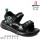 Босоніжки дитячі Apawwa Z2431P black-green 33-38