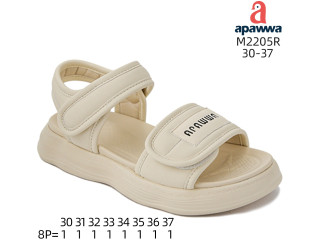 Босоніжки дитячі Apawwa M2205R beige 30-37