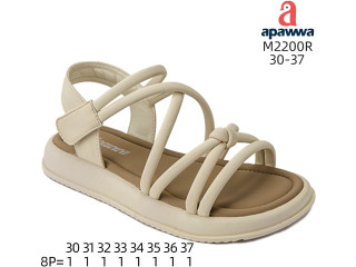 Босоніжки дитячі Apawwa M2200R beige 30-37
