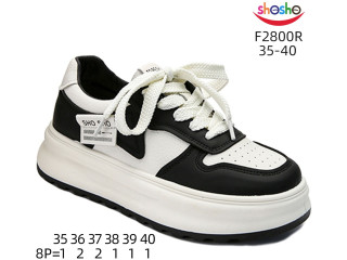 Кросівки ShoSho F2800R black 35-40