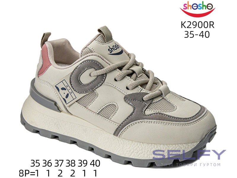 Кроссовки ShoSho K2900R grey 35-40, Фото 1