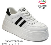 Кросівки ShoSho U3004R white-black 35-40