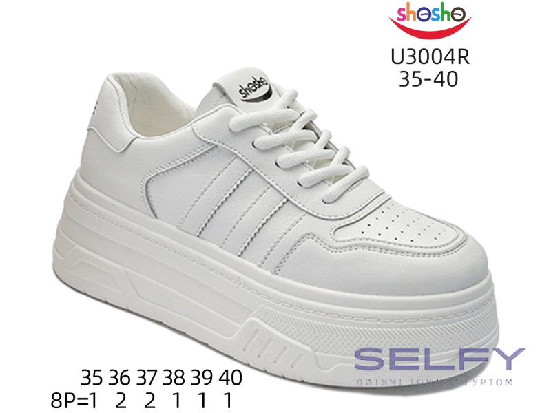 Кросівки ShoSho U3004R white 35-40, Фото 1