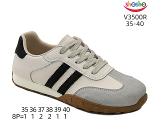 Кросівки ShoSho V3500R beige-black 35-40
