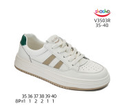 Кросівки ShoSho V3503R white-green 35-40