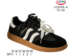 Кросівки ShoSho V3509R-A black-beige 35-40