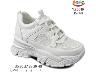Кроссовки ShoSho Y2501R white 35-40