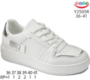 Кросівки ShoSho Y2505R white-silver 36-41