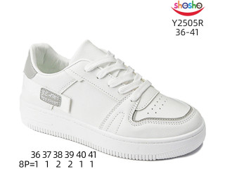 Кросівки Apawwa-ShoSho Y2505R white-grey 36-41
