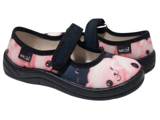 Алина 24-30 сине-розовая, мишки