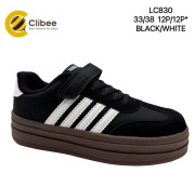Кросівки Clibee LC830 black-white 33-38