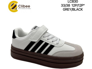 Кросівки Clibee LC830 grey-black 33-38