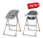 Стілець для годування дитини FreeON Flexi Grow 2 в 1, grey