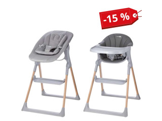 Стілець для годування дитини FreeON Flexi Grow 2 в 1, grey