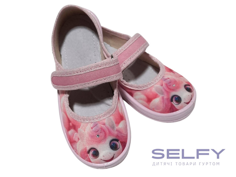 Алина 24-30 розовая, розовая подошва, единорог, Фото 3