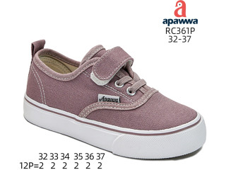 Кеди дитячі Apawwa RC361P purple 32-37