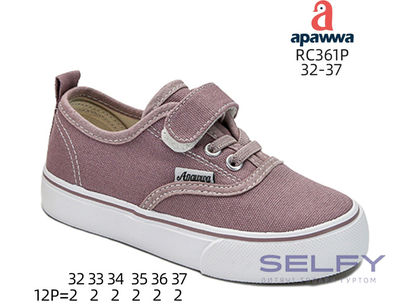 Кеди дитячі Apawwa RC361P purple 32-37, Фото 1