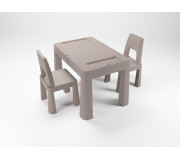 Комплект меблів TEGGI MULTIFUN+2 стільця stone