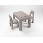 Комплект мебели TEGGI MULTIFUN+2 стула stone