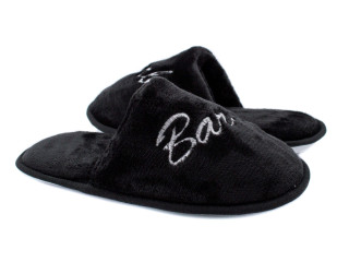 Тапочки Memory Waldi Home 28-35 черные, барби по-размерно
