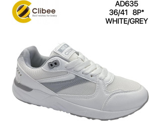 Кросівки Clibee AD635 white-grey 36-41