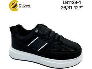 Кросівки Clibee LB1123-1 black 26-31