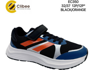 Кросівки Clibee EC350 black-orange 32-37