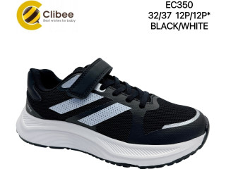 Кросівки Clibee EC350 black-white 32-37