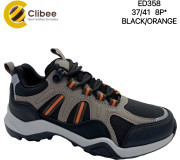 Кросівки Clibee ED358 black-orange 37-41