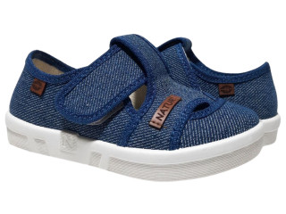 Robert 26-32 синій, біла підошва