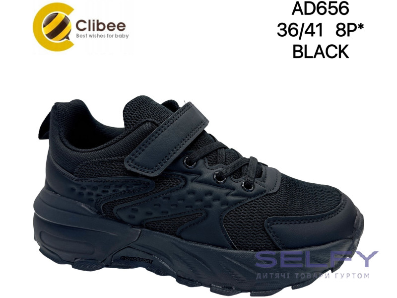 Кросівки Clibee AD656 black 36-41, Фото 1