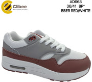 Кросівки Clibee AD668 red-white 36-41