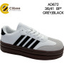 Кросівки Clibee AD672 grey-black 36-41