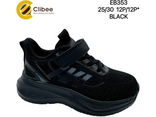 Кроссовки Clibee EB353 black 25-30