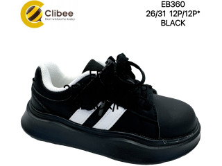 Кросівки Clibee EB360 black 26-31