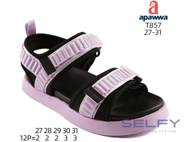 Босоножки детские Apawwa T857 d.pink 27-31, Фото 1