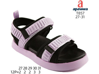 Босоніжки дитячі Apawwa T857 d.pink 27-31