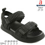 Босоніжки дитячі Apawwa T857 black 27-31 Босоніжки дитячі Apawwa T857 black 27-31