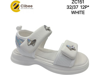 Босоніжки дитячі Clibee ZC151 white 32-37