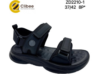 Босоніжки дитячі Clibee ZD2210-2 black-grey 37-42