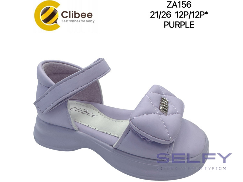 Босоніжки дитячі Clibee ZA156 purple 21-26, Фото 1