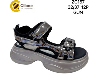 Босоніжки дитячі Clibee ZC157 gun 32-37