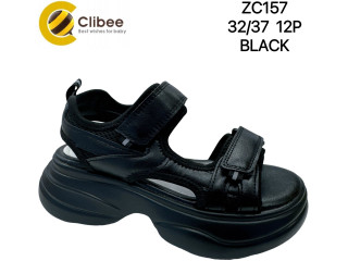 Босоніжки дитячі Clibee ZC157 black 32-37