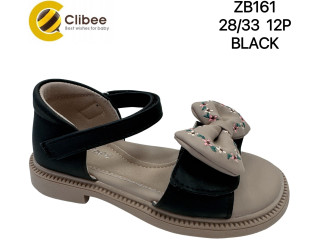 Босоніжки дитячі Clibee ZB161 black 28-33