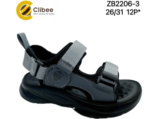 Босоніжки дитячі Clibee ZB2206-3 grey 26-31