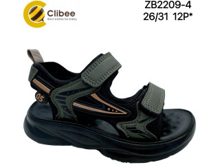 Босоніжки дитячі Clibee ZB2209-4 agreen-yellow 26-31