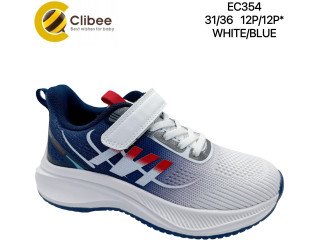 Кросівки дитячі Clibee EC354 white-blue 31-36